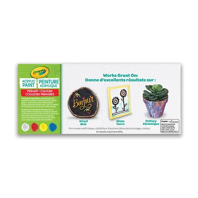 Peinture acrylique multisurfaces Crayola