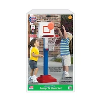 American Plastic Toys - Jump & Slam Basketball Set