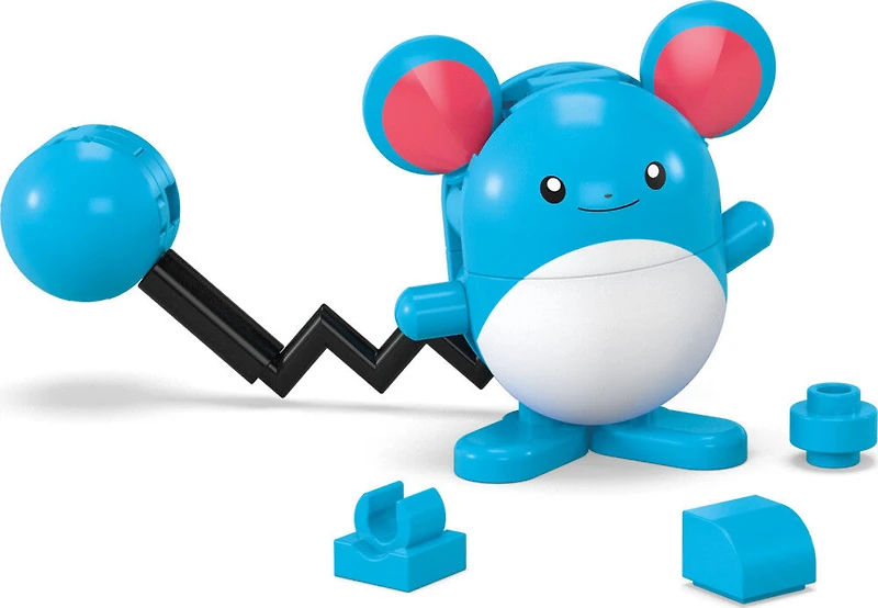 MEGA Pokémon Figurine articulée Marill, 24 pièces