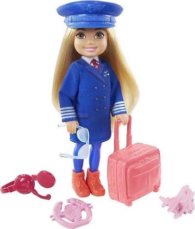 Barbie Chelsea Can Be Career Doll with Career-themed Outfit and Related Accessories