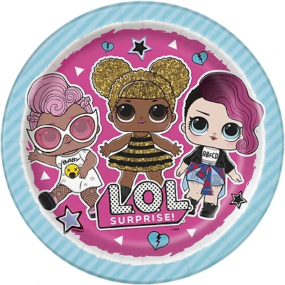 LOL Assiettes 9po, 8un