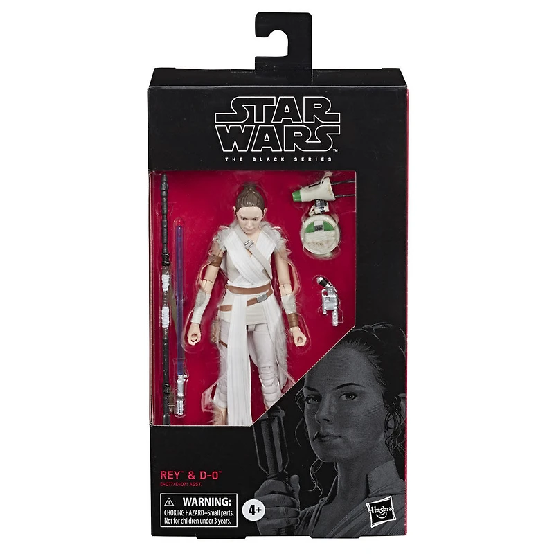 Star Wars The Black Series Rey and D-O 6-inch Scale: The Rise of Skywalker Collectible
