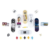 Tech Deck, coffret Sk8shop Bonus Pack, Mini skateboards à collectionner et à personnaliser (les styles peuvent varier)