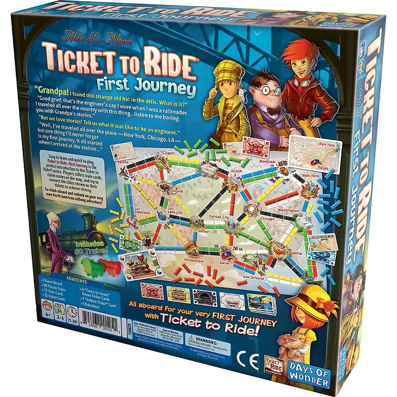 Days Of Wonders - Ticket To Ride - First Journey - Édition anglaise