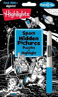 Space Hidden Pictures Puzzles to Highlight - Édition anglaise