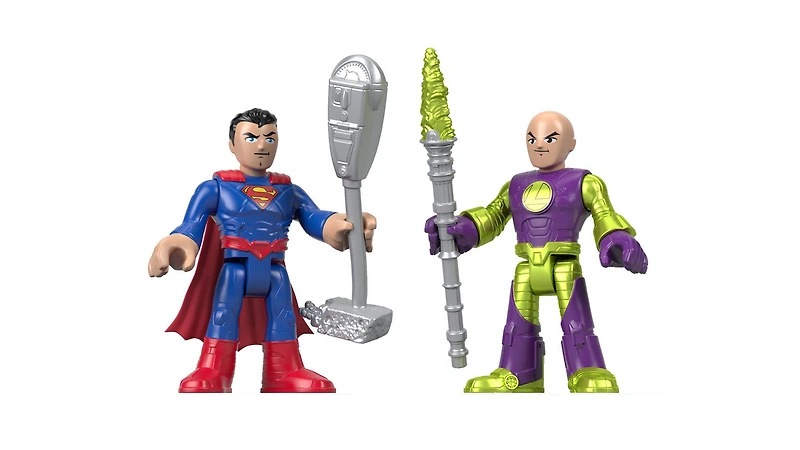 Fisher-Price - Imaginext - DC Super Friends - Superman et Lex Luthor - Édition anglaise