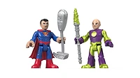 Fisher-Price - Imaginext - DC Super Friends - Superman et Lex Luthor - Édition anglaise