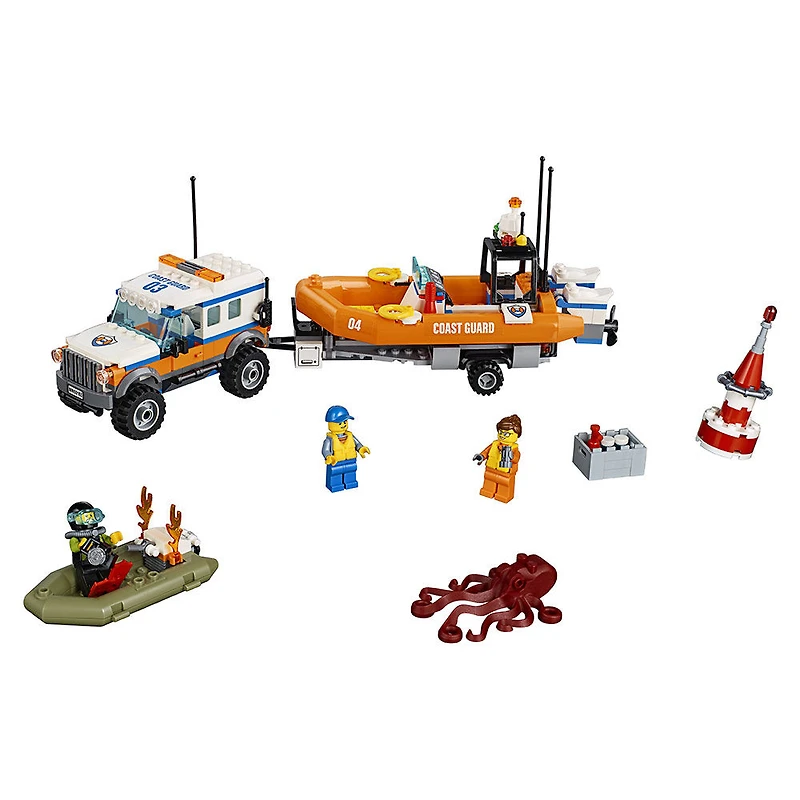 LEGO City Coast Guard 4 x 4 Response Unit 60165
