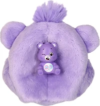 Barbie Cutie Reveal Care Bears Series Doll & Accessories in Share Bear Plush Costume, 10 Surprises