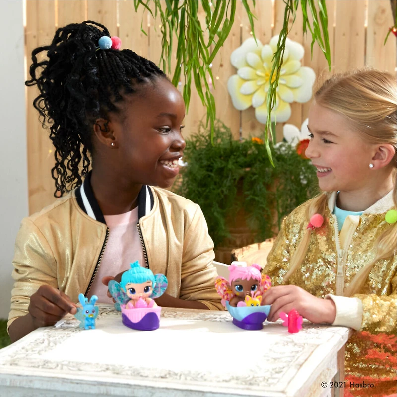 Baby Alive GloPixies Minis Doll, Aqua Flutter, Glow-In-The-Dark Doll