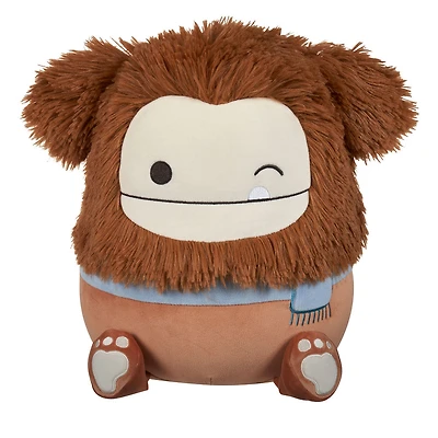 Squishmallows 12" Plush - Benny the Winking Brown Bigfoot with Scarf