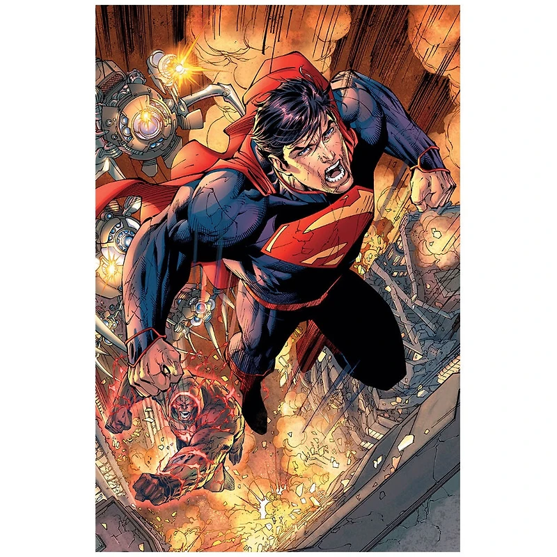 DC Comics: Superman - Puzzle image 3D avec étui en métal - 300 pièces