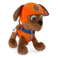 PAW Patrol - Peluche Zuma de 20 cm, peluche en position debout avec détails cousus