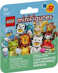 LEGO Minifigures Animaux Série 28, Boîtes Mystères, Jouet de Petit Animal à Collectionner pour les 5 Ans et Plus 71051