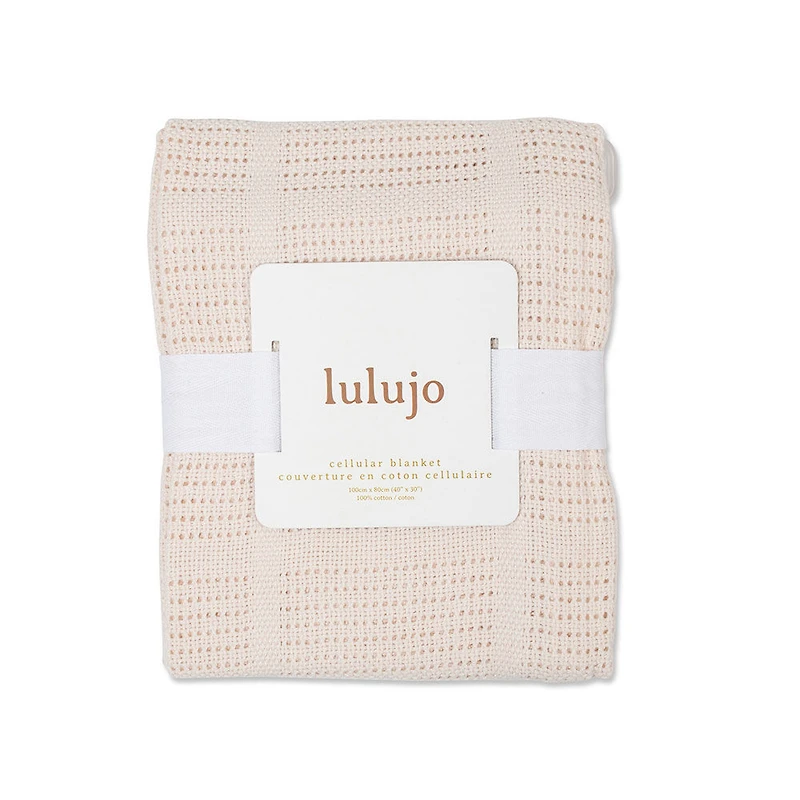 Lulujo - Couvertures cellulaires coton - Avoine