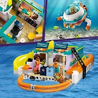 LEGO Friends Sea Rescue Boat 41734 Building Toy Set (717 Pieces)