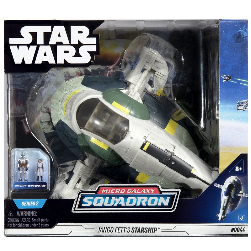 Escadron Micro Galaxie de Star Wars - Classe chasseur stellaire - Classe vaisseau - Vaisseau de Jango Fett