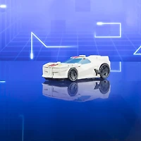 Transformers Toys EarthSpark 1-Step Flip Changer Wheeljack 4-Inch Action Figure, Robot Toys