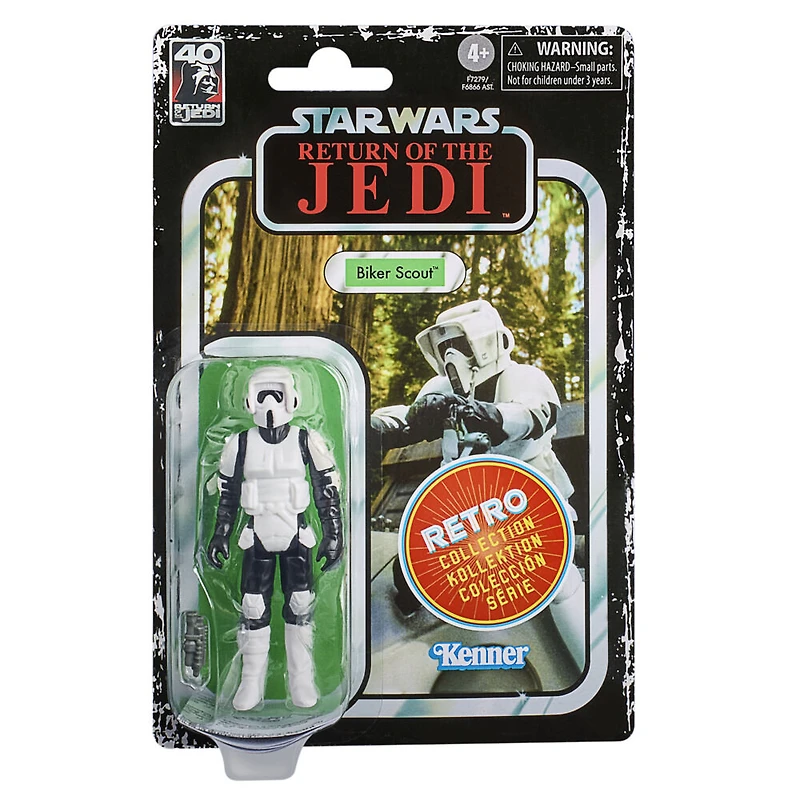 Star Wars Retro Collection, Biker Scout, figurine de 9,5 cm