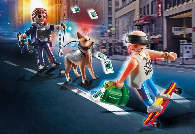 Ronde rue de ville - Playmobil