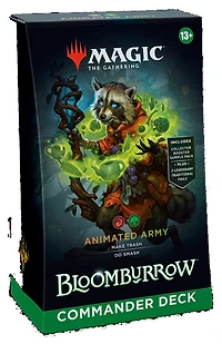 Deck Commander " Bloomburrow " Magic Le Rassemblement