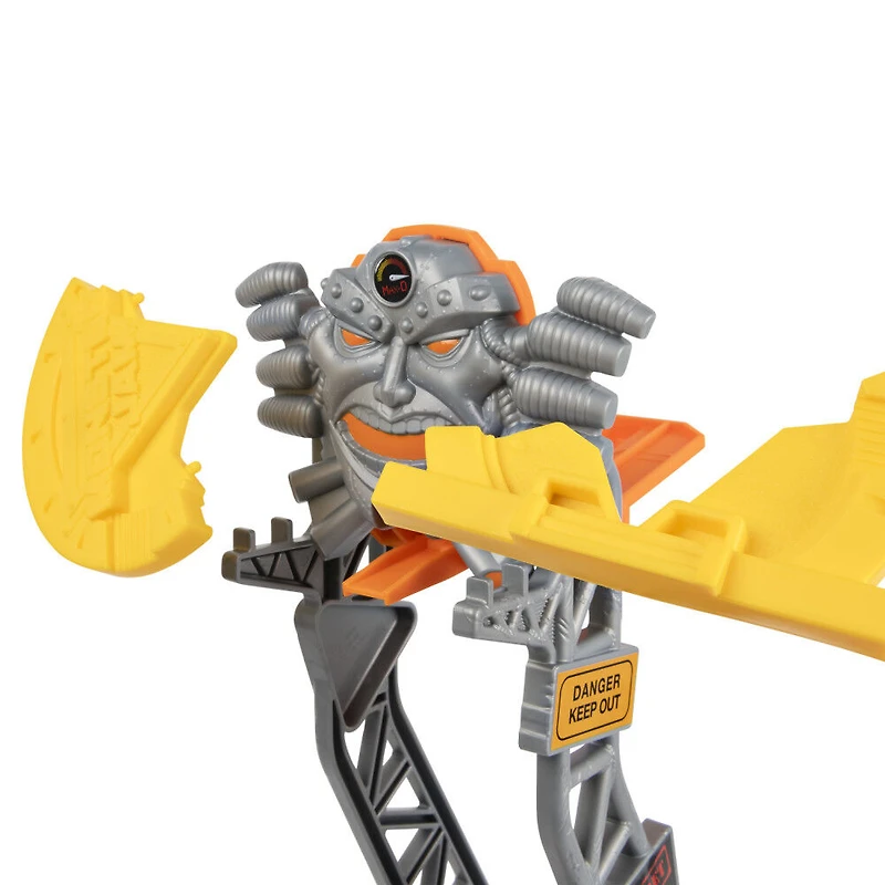 Monster Jam, Coffret Max-D Break Free Playset officiel avec monster truck Max-D exclusif en métal moulé à l'échelle 1:64