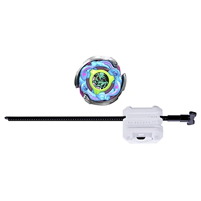 Beyblade X Starter Pack Wriggle Kraken S 3-85O CX, toupie et lanceur