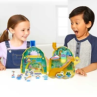 Ensemble de jeu Maison de bébé requin avec lumières et son