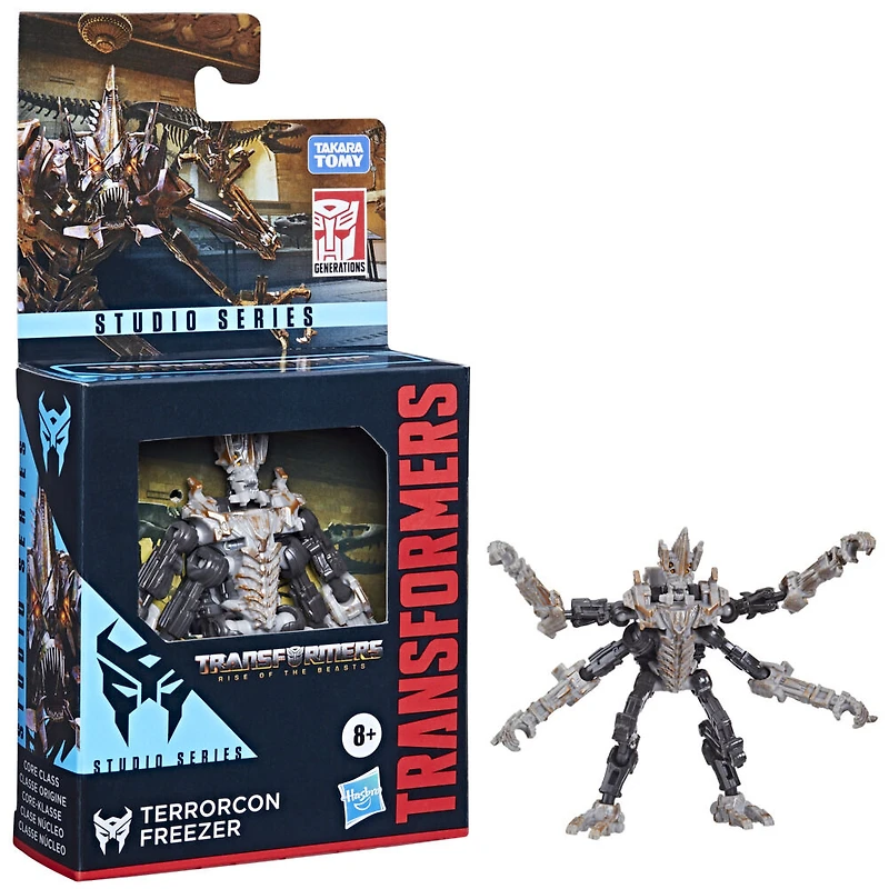 Transformers Studio Series, figurine Terrorcon Freezer classe Origine, de 8,5 cm, Transformers: Rise of the Beasts