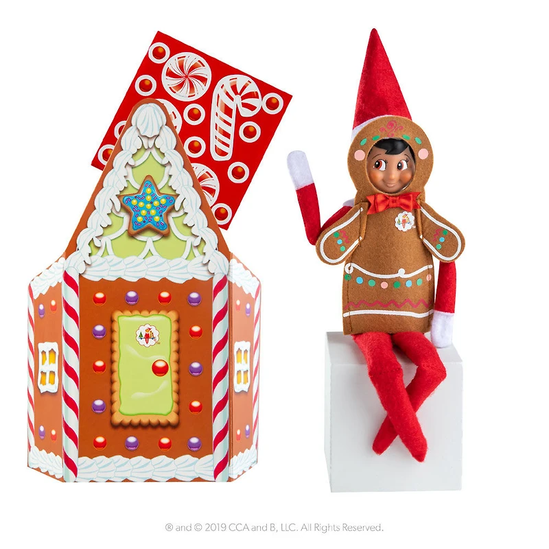 Elf on the Shelf - Claus Couture - Jolly Gingerbread Set