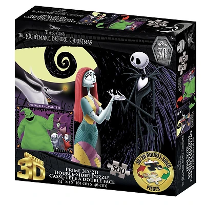 Nightmare Before Christmas Double Sided 500Pc Puzzle