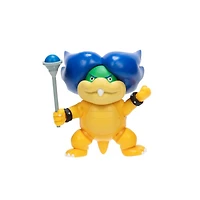 Figurine Nintendo de 4 pouces - Ludwig Von Koopa avec Baguette 