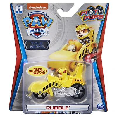 PAW Patrol, Véhicule Ruben en métal moulé True Metal à collectionner