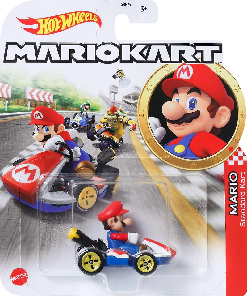 Hot Wheels Mario Kart Mario Standard Kart