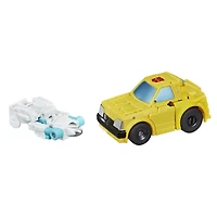 Transformers Buzzworthy Bumblebee War for Cybertron - Bumblebee de classe Origine et Spike Witwicky