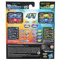 Beyblade Burst QuadStrike Dual Pack, pack de 2 toupies de compétition Ultimate Evo Valtryek V8 et Divine Xcalius X8