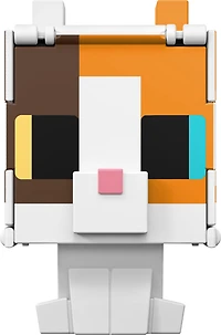 Minecraft Flippin' Figs Figures Collection Calico Cat + British Shorthair Cat