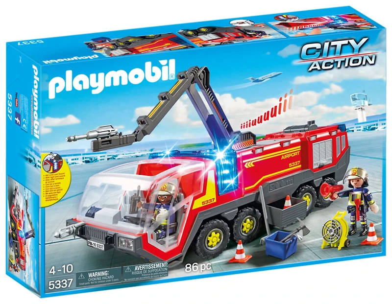 Playmobil - Airport Fire Engine with Lights and Sound