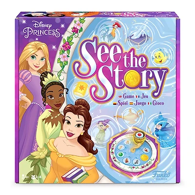 Funko DISNEY PRINCESS SEE THE STORY Board Game