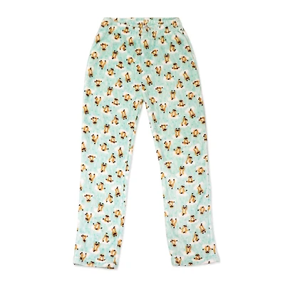 Jesse & Lulu Lounge Pajama Pants:Aqua Sloth