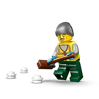 LEGO City Le chasse-neige - Camion - Ensemble de Construction de Camion avec Figurine de Conducteur - 60490