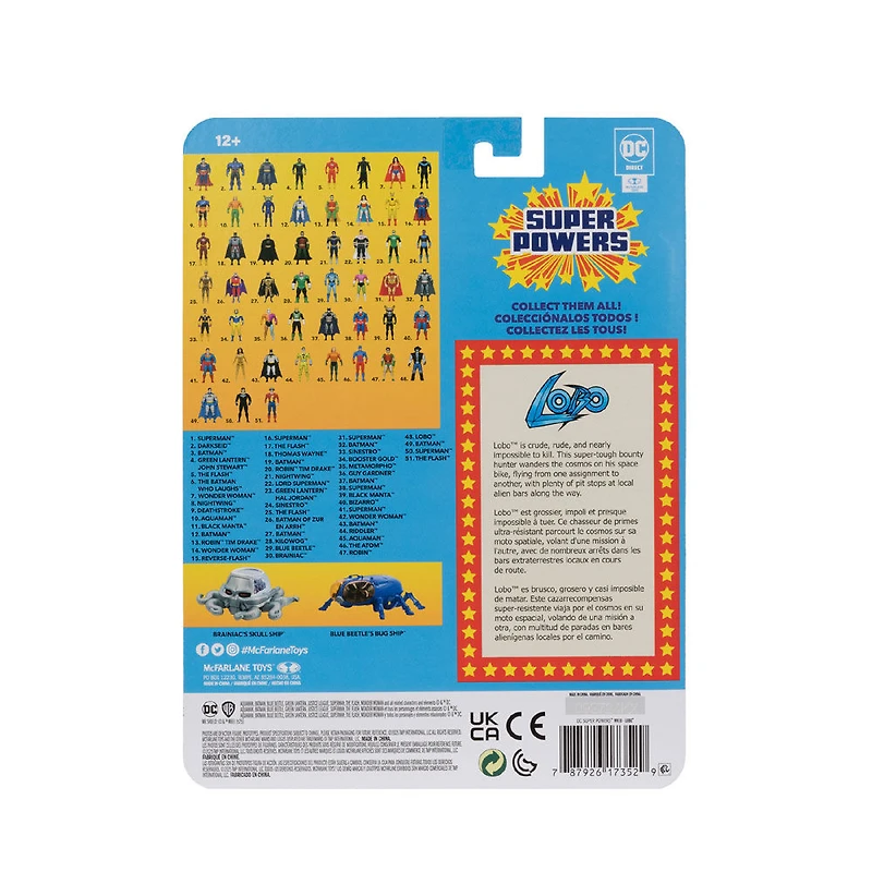 DC Super Powers - Lobo Figurine de 4,5 pouces