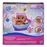 Baby Alive mini-poupée GloPixies Bubble Sunny, poupée de fée phosphorescente