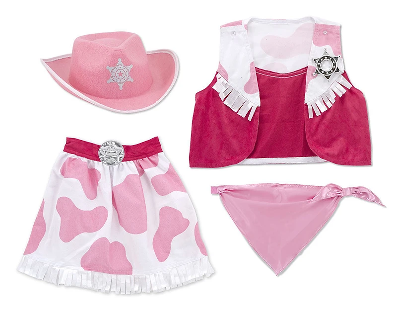 Melissa & Doug Costume de cowgirl
