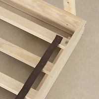 Sweedi Lit Bambin Bois naturel