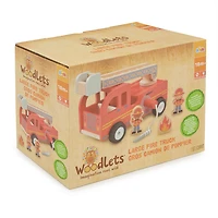 Woodlets Large Fire Truck  - Notre exclusivité