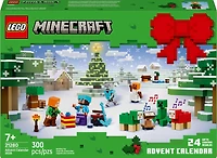 LEGO Minecraft Le Calendrier de l'Avent 2025, Article de Jeu Vidéo à Collectionner, Cadeau de Noël pour Amateur de Jeu Vidéo pour Enfants 21280