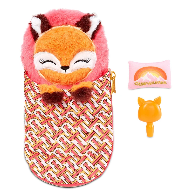 Poupées de camping Na Na Na Surprise, Sierra Foxtail, poupée-mannequin de 7,5 po (19 cm) inspirée d'un renard