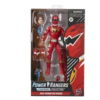 Power Rangers Lightning Collection Dino Thunder, figurine de Ranger rouge, avec accessoires