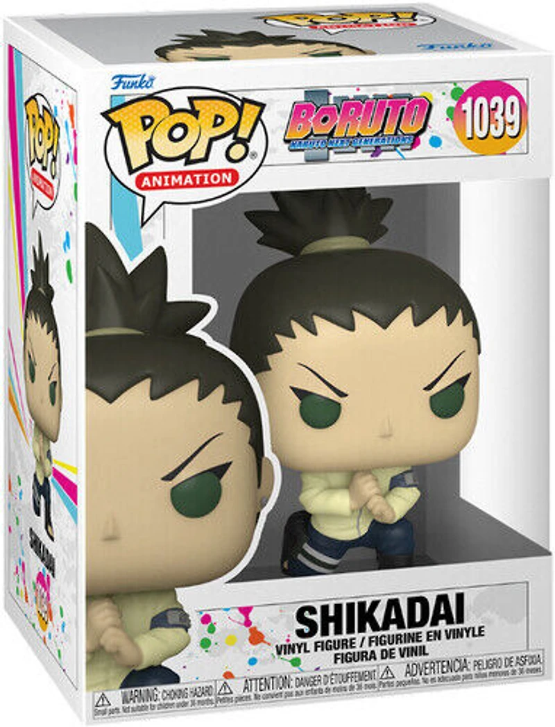Figurine en Vinyle Shikadai par Funko POP! Boruto
